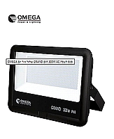 פנס הצפה 300W AC דגם GRAND שחור אור יום OMEGA